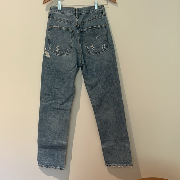 Straight leg distressed jeans - Picture 2 of 2